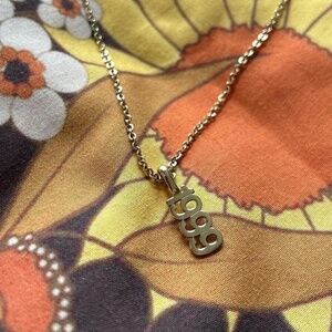 14kt Gold Vermeil “1999” Necklace
